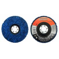 Neaustinės medžiagos valymo diskas ORIENTCRAFT Blue, 125x22 mm, vidutinis, 800.02A