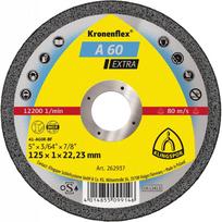Abrazyvinis metalo pjovimo diskas KLINGSPOR A 60 Extra, 125x1,0x22,23 mm