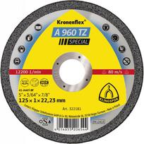 Abrazyvinis metalo pjovimo diskas KLINGSPOR A 960 TZ Special, 125x1,0x22,23 mm