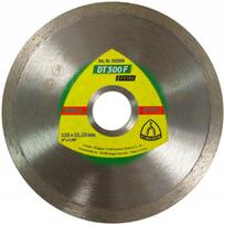 Deimantinis pjovimo diskas plytelėms KLINGSPOR DT 300 F Extra, 125x1,6x22,23 mm