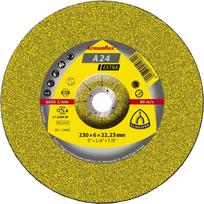Abrazyvinis metalo šlifavimo diskas KLINGSPOR A 24 Extra, 230x6x22,23 mm