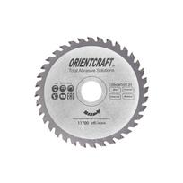 Medienos pjovimo diskas ORIENTCRAFT 125x36Tx22,23 mm
