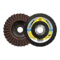 Lapelinis neaustinės medžiagos diskas KLINGSPOR SMT 800 Special, 125x22,23 mm, grubus