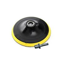 Atraminis padas kampiniam šlifuokliui ORIENTCRAFT + adapteris, 125 mm, M14, minkštas, kibus, B-501.01+