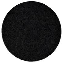 Neaustinės medžiagos padas FIBRATESCO, 406 mm, juodas, 20-25 mm