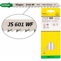 Pjūkleliai siaurapjūkliui KLINGSPOR JS 601 WF, 130x8x1,45 mm, medienai, 5 vnt.