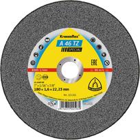 Abrazyvinis metalo pjovimo diskas KLINGSPOR A 46 TZ Special, 180x1,6x22,23 mm