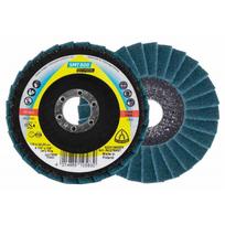 Lapelinis neaustinės medžiagos diskas KLINGSPOR SMT 800 Special, 125x22,23 mm, labai smulkus