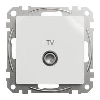 Antenos lizdas SCHNEIDER SEDNA DESIGN, baltos spalvos