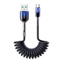 Joyroom S-A51 60W USB-A USB-C kabelis 1.5m juodos spalvos