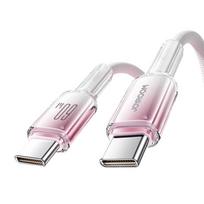 USB-C į USB-C laidas Joyroom S-A42 60W 1.2m baltos spalvos