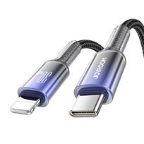 USB-C į Lightning laidas Joyroom S-A42 30W 1.2m juodos spalvos