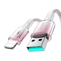 USB-A į Lightning laidas Joyroom S-A42 3A 1.2m baltos spalvos