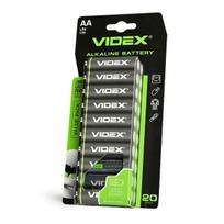 Baterijos Videx AA šarminės, 1,5V, 2600mAh, 20 vnt.