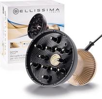 "Bellissima Diffon Supreme", karšto oro difuzorius garbanotiems plaukams, XL difuzorius su 12 pirštų, keramine technologija ir argano aliejumi, 2 greičiai, 3 temperatūros, jonizatorius, švelnus džiovinimas