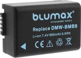 "Blumax" akumuliatorius DMW-BMB9 / DMW-BMB9E 890mAh, suderinamas su "Panasonic Lumix" DMC-FZ40-FZ45-FZ47-FZ48-FZ60-FZ62-FZ70-FZ72-FZ72-FZ100-FZ150