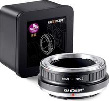 "K&F Concept" objektyvo montavimo adapteris K/AR-NIK Z Rankinis fokusavimas, suderinamas su "Konica Auto-Reflex" (AR) SLR objektyvu ir "Nikon Z" fotoaparato korpusu