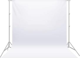 "Neewer" 1,8 x 2,8 m profesionalus fotografijos studijos fonas, 100 % gryno muslino sulankstomas fonas fotografijai, vaizdo įrašams ir televizijai (tik fonas)