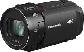 "Panasonic" HC-VX3E-K 4K vaizdo kamera, 4K vaizdo įrašas (25p), 25 mm F1,8 plataus kampo objektyvas, 24 kartų optinis priartinimas, hibridinė OIS+, HDR, priartinimo mikrofonas, jutiklinis ekranas, kūrybinės funkcijos (juoda)