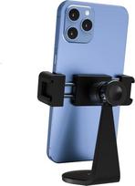 "Pivo Smart Mount" reguliuojamas išmaniojo telefono laikiklis su vertikaliu ir horizontaliu, 360° pasukimo kampu, aliumininis stovas su universaliu laikiklio adapteriu, su 1/4" (0,63 cm) sriegiu trikojams