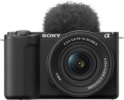 "Sony Alpha ZV-E10 II" APS-C veidrodinis vaizdo fotoaparatas su 16-50 mm f/3,5-5,6 galios priartinimu (4K60p vaizdo įrašai, 4:2:2 10Bit įrašymas, 26 MP, pažangus skaitmeninis stabilizavimas, automatinis akių fokusavimas realiuoju laiku)