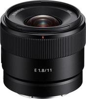 "Sony E 11mm F1.8" | APS-C plataus kampo fiksuoto židinio objektyvas (SEL11F18)