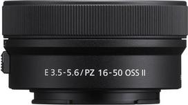 "Sony E PZ 16-50mm F3.5-5.6 OSS II" kompaktiškas APS-C standartinio galingumo priartinantis objektyvas, tinkamas A6700, A6600, A6400, A6100, ZVE10, E-Mount (SELP16502)