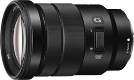 "Sony" SELP-18105G galingo priartinimo objektyvas (18 -105 mm, F4.0, OSS, G serija, APS-C, tinka A7, ZV-E10, A6000 ir Nex serijai, E-Mount) Juodas