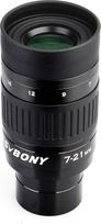 "Svbony SV135" teleskopinis okuliaro priartinimas, 1,25 colio 7-21 mm priartinimo okuliaras su FMC žalia plėvele, teleskopiniai priedai Planetų okuliaras pradedantiesiems, skirtas planetų, mėnulio astronominiams stebėjimams