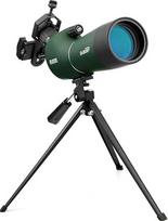 "Svbony SV28 Spotting Scope" IP65 vandeniui atsparus 45 laipsnių kampinis okuliaras BAK-4 su trikoju ir mobiliojo telefono adapteriu, skirtas paukščių stebėjimui, sporto šauliams, dangaus stebėjimui