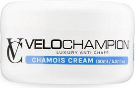 "VeloChampion" prabangus dviratininko sėdynės kremas važiavimui dviračiu ir bėgimui | Veganiškas kremas vyrams ir moterims nuo iššutimų mažina trintį balne, šlaunyse ir pėdose (150 ml)