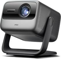 JMGO N1S Ultra projektorius 4K 3000 ANSI liumenų, trigubas lazerinis projektorius su "GTV Netflix", gimbalinis realaus laiko vaizdo koregavimas, 180 colių "Blu-ray" 3D projektorius namų kinui, HDR10, 20 W dvigubas garsiakalbis su DTS-HD