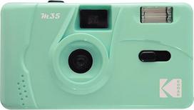 KODAK M35 35 mm daugkartinio naudojimo juostinis fotoaparatas mėtų žalia Ikoniškas retro Lomo Kodak M35 mėtų žalia