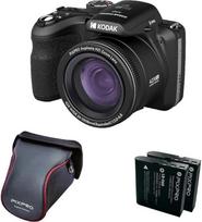 KODAK Pixpro Astro Zoom AZ426 - Skaitmeninis tilto fotoaparatas, 42 kartų optinis priartinimas, 24 mm platus kampas, 20 megapikselių, 3 LCD, "Full HD 1080p" vaizdo įrašas, ličio jonų akumuliatorius - juodas