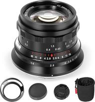 PERGEAR 35 mm F1.4 viso kadro rankinio fokusavimo objektyvas, suderinamas su "Sony E-mount" fotoaparatais A7 A7II A7III A7R A7RII A7RII A7RIII A7RIV A7S A7SII A7SIII A9 A7C A6400 A6000 A6600 A6100 A6500 0 A63 00 cm