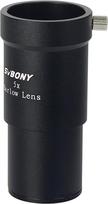 Svbony 5X Barlow lęšis Metalinis 1,25" (31,7 mm) apochromatinis Barlow lęšis, skirtas universaliems teleskopo okuliarams
