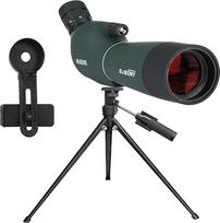 Svbony SV28PLUS taikiklis su trikoju, 20-60 x 60 mm BAK4 FMC objektyvas, atsparus vandeniui, apsaugotas nuo rūko, taikiklis su mobiliojo telefono adapteriu, skirtas paukščių stebėjimui, šaudymui į taikinius, šaudymui iš lanko, astronomijai