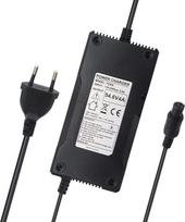 xiixtoo 48 V ličio įkroviklis, maitinimo šaltinio adapteris 54,6 V 4 A dviračiui 48 V elektriniam motoroleriui 13S baterija su 3 kontaktų / 3 kontaktų vidiniu kištuku