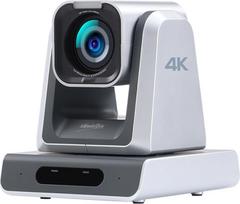 zowietek 4K NDI|HX3 PTZ kamera PoE, 18X optinis priartinimas, HDMI ir SDI išvestys vienu metu, RTSP/RTMP(s)/SRT, savarankiška IP tiesioginė transliacija "YouTube", "Twitch", skirta susitikimams, bažnyčioms, renginiams,