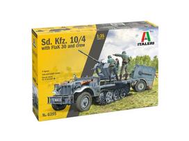 Italeri - SD.KFZ.10/4 with FLAK 30 and crew, 1/35, 6395