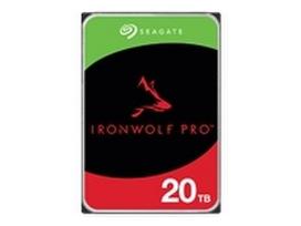 SEAGATE Ironwolf PRO Enterprise NAS HDD 20TB 7200rpm 6Gb/s SATA 256MB cache 8.9cm 3.5inch 24x7 for NAS RAID Rackmount systems BLK