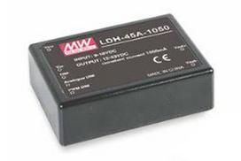 Srovės stabilizatorius DC/DC LED 9-18V:12-86V 350mA valdomas uždaras, MEAN WELL