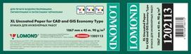 Fotopopierius Lomond XL Photo Paper Matinis CAD and GIS Economy 90 g/m2 1067mm*45m