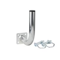 Extralink L200 | Balcony handle | 200mm, with M8 U-bolts, steel, galvanized