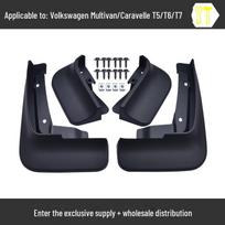 Volkswagen Multivan Caravelle T5-T7 Sparnų purvasargių priedai T5/T6/T7 juoda