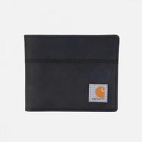 CARHARTT Carhartt (B0000207) Balnelio Odinė Bifold Piniginė JUODA 94673-94673 NONE