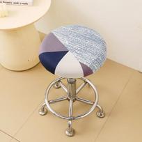 Adjustable Round Stool Cover Spandex Print Floral Stool Case Mat Home Chair Protector Barstool Stretch Chair Slipcover 1pcs stool cover