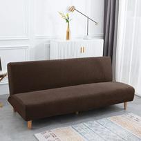Žakardinis sofa-lova užvalkalas be porankių Elastingi sulankstomos sėdynės užvalkalai Svetainei 1/2/3 vietų sofos užvalkalai Ilgo krėslo apsauga S