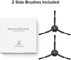 ROBOROCK 3-prong side brush, black, 2 pack (S5 Max, S6, Q5, Q8, S8, Mi)