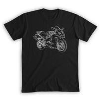 Zx-12R Ninja Klasikinio logotipo marškinėliai S